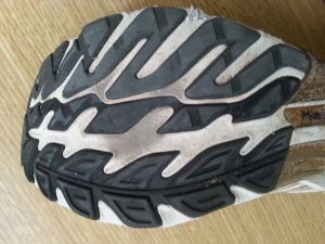 Zapatilla desgastada 2